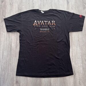 Avatar Fire And Ash Disney Pixar Shirt Mens XL Black & Hoppers Movie Promo